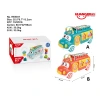 Foreign trade infant and toddler percussion instrument toys, baby bus percussion instrument, multi-functional building blocks, matching beaded string percussion instrument Specification image